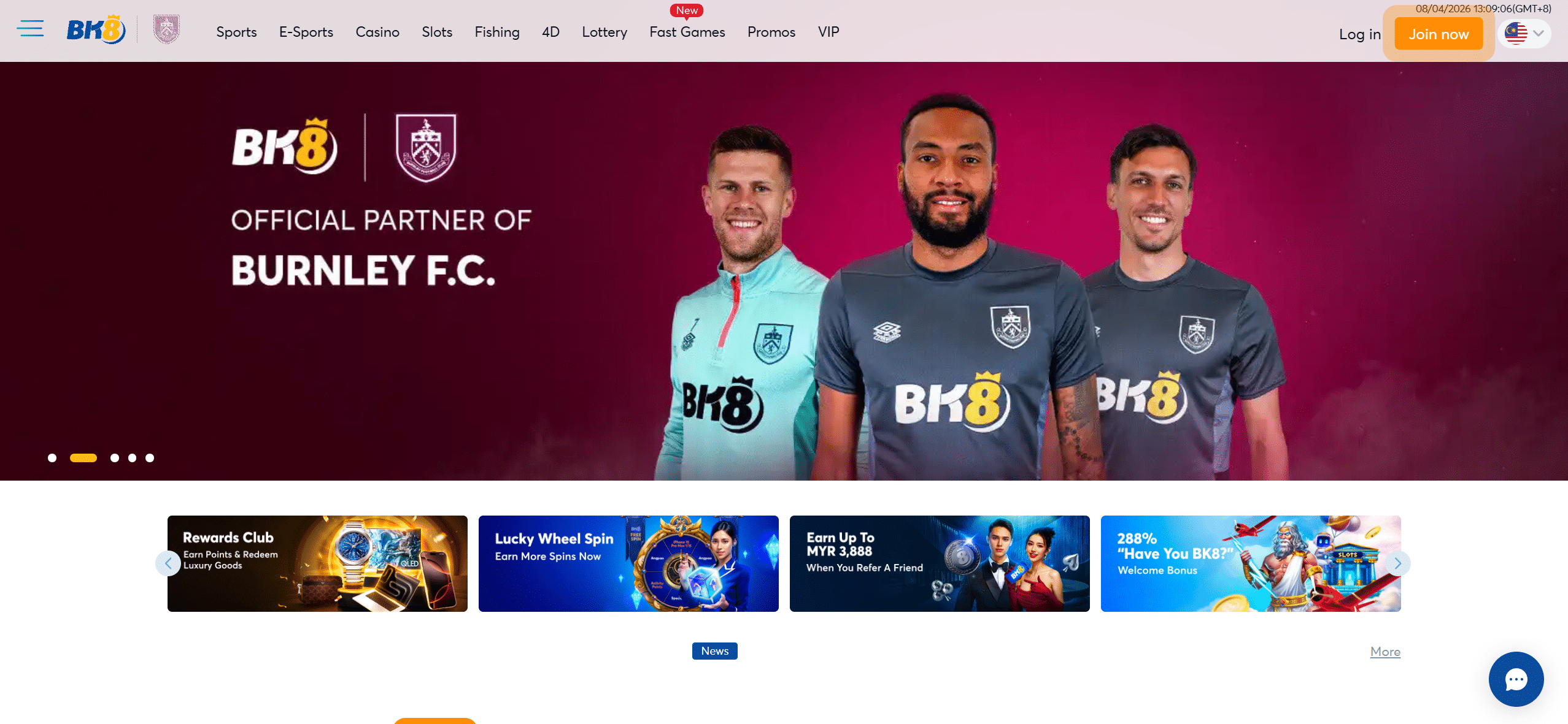 bk8 homepage experience